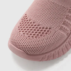 PATPAT Toddler/Kids Sneakers Solid Slip-on Non-slip Tennis Shoes Pink