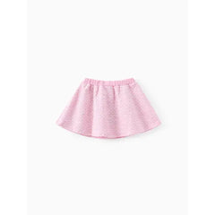 Patpat Barbie Outfit Toddler/Kid Girl Character Print Sweet Secret Button Skirt pink