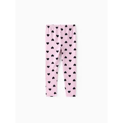 Patpat Toddler/Kid Girl Elasticized Leggings pink