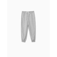 Patpat Toddler Boy/Girl Solid Color Sporty Joggers Pants gray