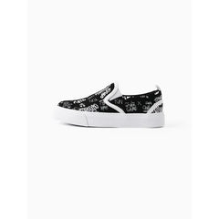 Patpat Toddler/Kids Unisex Casual Letter Graffiti Shoes Black