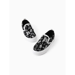 Patpat Toddler/Kids Unisex Casual Letter Graffiti Shoes Black