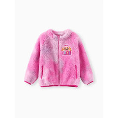 PATPAT PAW Patrol Toddler Girl/Boy 1pc Skye Chase Tye-die Fleece Jacket Pink