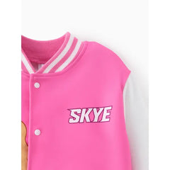 Patpat Paw Patrol Toddler Girls/Boys Character Print Bomber Jacket pink