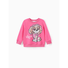 Patpat Paw Patrol Toddler Girls/Boys Character Print Sweatshirt Pink