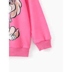 Patpat Paw Patrol Toddler Girls/Boys Character Print Sweatshirt Pink