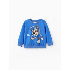 Patpat Paw Patrol Toddler Girls/Boys Character Print Sweatshirt Blue