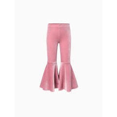 Patpat Toddler Girl Avant-garde Horn Edge Sweatpants share icon Pink