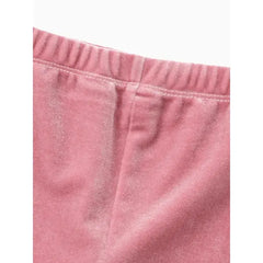 Patpat Toddler Girl Avant-garde Horn Edge Sweatpants share icon Pink