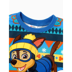 PATPAT PAW Patrol Toddler Girl/Boy Skye Chase Long-sleeve Pullover Sweatshirt Blue