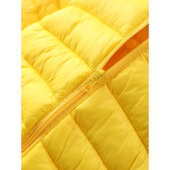 PATPAT Baby/Toddler Clothes 3D Ear Design Hooded Cotton-Padded Jacket Yellow