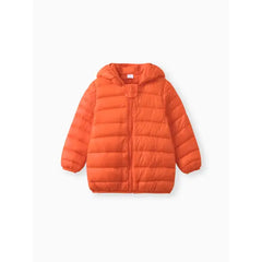 PATPAT Baby/Toddler Clothes 3D Ear Design Hooded Cotton-Padded Jacket Orange