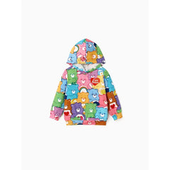 PATPAT Care Bears Toddler Girl/Boy Naia™ Allover Bear Print Long-sleeve Hoodie