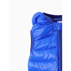 Patpat Toddler Boy/Toddler Girl Hooded Cotton-Padded Jacket Vest Light Blue