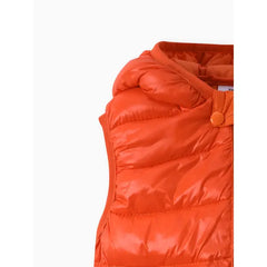 Patpat Toddler Boy/Toddler Girl Hooded Cotton-Padded Jacket Vest Light Ogange