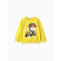 PATPAT Paw Patrol Toddler Boys/Girls 2pcs Glow in the Dark Sweatshirt and Pants Set Yellow