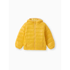 PATPAT Kid Boy/Kid Girl Hooded Cotton-Padded Jacket Yellow