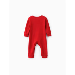 Patpat Harry Potter Baby Boy/Girl 1pc Long-sleeve Cotton Jumpsuit Red