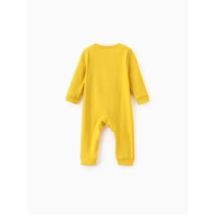 Patpat Harry Potter Baby Boy/Girl 1pc Long-sleeve Cotton Jumpsuit Yellow
