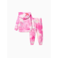 Patpat Disney Princess Toddler/Kids Girl 2pcs Character Print Long-sleeve Top and Pants Set pink