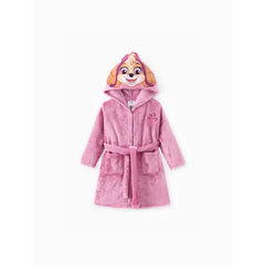 Patpat PAW Patrol Toddler Girl/Boy 1pc Skye Chase Soft Fuzzy Hooded Coat pink