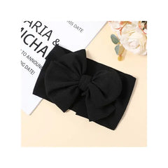 PATPAT Solid Bowknot Headband for Girls dark mint black