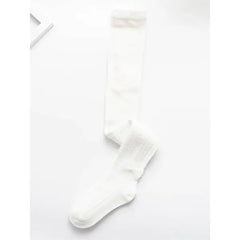 PATPAT Baby / Toddler Comfy Bow Decor Tights for Girls White