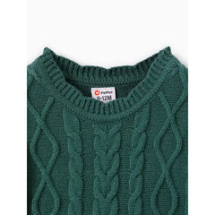 Patpat Baby Girl Christmas Sweet Dress green