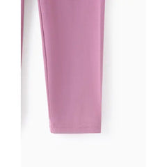 Patpat Toddler Girl Casual Pants Light purple