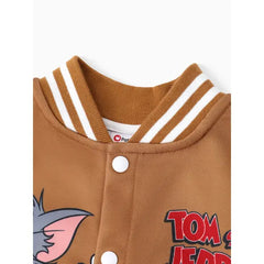 PATPAT Tom and Jerry Toddler/Kid Boy/Girl Colorblock Long-sleeve Jacket