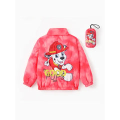 Patpat PAW Patrol Toddler/Kid Girl/Boy 2pcs Puffer Jacket Coat With Storage Bag Red