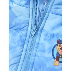 Patpat PAW Patrol Toddler/Kid Girl/Boy 2pcs Puffer Jacket Coat With Storage Bag Blue