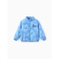 Patpat PAW Patrol Toddler/Kid Girl/Boy 2pcs Puffer Jacket Coat With Storage Bag Blue