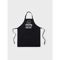 patpat Christmas Family Matching 100% Cotton Letter Print Aprons men