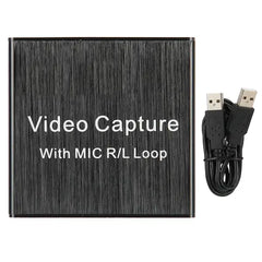 USB 2.0 Video Capture Card HDMI 1080 Video Recording Box 3.5MIC Game Broadcast Collector