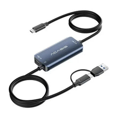 ACASIS USB C Capture Card 1080P 60FPS 2K@30Hz Type C to USB-A/C Input Video Capture Card USB 3.0