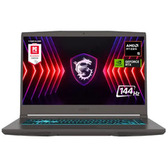 MSI Thin A15 15.6" FHD Gaming Laptop, AMD Ryzen 5 7535HS, 8GB RAM 512GB SSD (B7VE-466US) - Cosmos Gray
