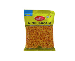 Haldiram's Nimbu Masala, Crispy Snack with a Spicy Lemon flavor - 200g