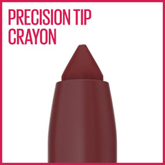 Maybelline New York Maybelline Super Stay Ink Crayon Matte Longwear Lipstick Makeup, Drive The Future, 0.04 Ounce, 165 Drive The Future, 0.04 ounces (Pack of 2)