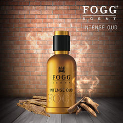 Fogg Long-Lasting Fresh and Soothing Fragrance Intense Oudh Eau De Parfum Scent for men, 100ml