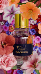 TOFE Endorphins Eau De Parfum (EDP) for Men & Women | Long-Lasting Luxury French Perfume | 30% Oil Concentration | Fresh Saffron, Jasmine & Cedarwood Notes | Premium Unisex Fragrance | 50ML