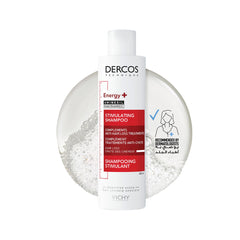 Vichy Dercos Energy + Stimulating and Anti Hair Loss Shampoo with Aminexil 200ml