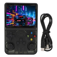 Dpofirs Handheld Retro Game Console, 3.5inch IPS Screen, 3500mAh Battery, with Dual 3D Joystick, Retro Gaming Console, Handheld Video Game Console, Portable Pocket Console (64G)
