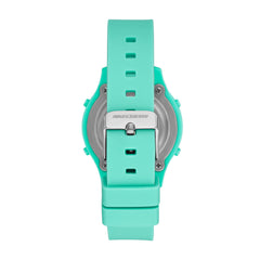 Skechers Rosencrans Silicone Digital Watch for Women - Green