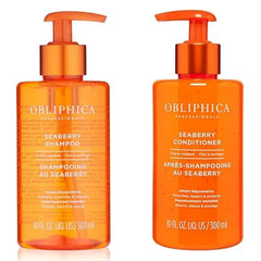 Obliphica Fine to Medium Shampoo & Conditioner Bundle, 10 Fl Oz