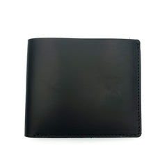SHERWOOD HANDCRAFTED Men’s Leather Wallet Handmade Genuine Leather Men’s Wallet (Black)