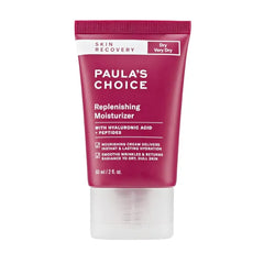 Paula's Choice SKIN RECOVERY Replenishing Face Moisturizer Cream, Daily Facial Moisturizer with Hyaluronic Acid, & Peptides, Face Lotion for Dry, Sensitive Skin, Fragrance-Free, 2oz