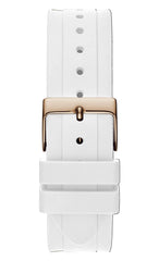 GUESS Analog White Dial Women's Watch-GW0257L2