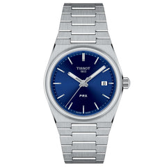 Tissot Unisex PRX 35mm 316L Stainless Steel case Quartz Watch, Grey, Stainless Steel, 11 (T1372101104100)