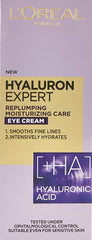 L’Oréal Paris Hyaluron Expert Replumping Moisturizing Eye Cream 15Ml